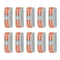 thumbnail image 1 of 10pcs Wire Connectors Compact Splicing Connectors Cable Connector Set Lever Lock Connectors Universal Wiring Cable, 1 of 8