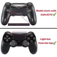 thumbnail image 3 of eXtremeRate Replacement D-pad R1 L1 R2 L2 Triggers Touchpad Action Home Share Options Buttons for ps4 Controller, Purple Full Set Buttons Repair Kits for ps4 Slim Pro CUH-ZCT2 Controller, 3 of 5