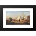 thumbnail image 2 of Bernhard Fiedler 18x12 Black Modern Framed Museum Art Print Titled - At Asuan, 2 of 5
