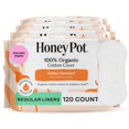 thumbnail image 1 of Panty Liners The Honey Pot Company, algodón orgánico, 120 unidades, 1 of 9