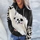 thumbnail image 2 of Sudadera informal de manga larga con capucha y estampado de moda para mujer Pompotops gfhjh23919, 2 of 5