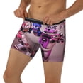 thumbnail image 3 of Lsque Five Nights At Freddy'S Pattern Men's Performance Stretch Underwear, Athletic Long Leg Briefs，Moisture-Wicking-Small, 3 of 6
