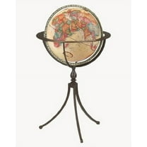 Replogle Marin Floor Globe, Antique 16"