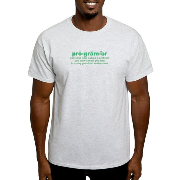 CafePress - Programmer Problems Light T Shirt - Men's Classic Graphic T-Shirt