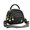 Black, variant on Coefficienta Classic Leather Shoulder Bag Multifunctional Compartments Adjustable Strap Hands Convenience Stylish Purse for Women