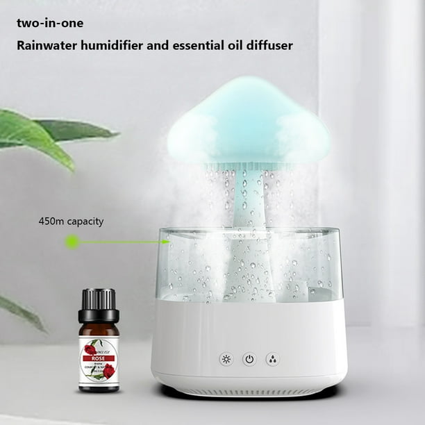 Champignon Air Humidificateur Maison Chambre Aromathérapie Lampe
