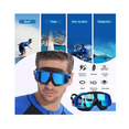 thumbnail image 3 of Gafas De Natación Antivaho Para Adultos Con Montura Grande Belug Azul, 3 of 5