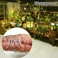 thumbnail image 4 of Morttic 2 Pack Outdoor Solar String Lights, 33 FT 100 LED Solar Powered Christmas Decorative Fairy Lights with 8 Modes, Waterproof Light for Xmas Patio Yard Wedding Party, Warm White, 4 of 7