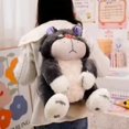 thumbnail image 1 of 50cmGenuine Disney Lucifer/Three-eyed Monster Plush School Bag/Backpack kawaii soft cartoon stuffed animal bag For Boy Kids Gift zhangyuxiang LED, 1 of 2