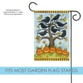 thumbnail image 3 of Toland Home Garden Crows N Jacks Bird Fall Flag Double Sided 12x18 Inch, 3 of 5