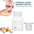 thumbnail image 2 of Reagent Bottle White Borosilicate Glass Laboratory Equipment 1Set, 2 of 9