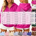 thumbnail image 3 of vigerkar Womens Rhinestone Wings Zip Up Hoodie Long Sleeve Fall Jacket S-3XL (Light Blue, L), 3 of 6