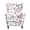 Watercolor Floral Pink White, variant on SEANATIVE Wingback Chair Slipcover Machine Washable 2 Piece Wingback Sofa Cover Armchair Slipcovers Wear-resistant Furniture Protector for Home Living Room Decor, Watercolor Floral Pink White