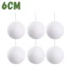 thumbnail image 3 of Bolas de espuma blanca de 4/6/8 cm para árbol de Navidad, bolas de nieve falsas decorativas para colgar en interiores, suministros para fiestas de invierno para niños, 3 of 5