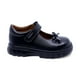 thumbnail image 3 of Zapato escolar Coqueta para niña de piel en negro Thunder con moño, 3 of 7