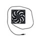 thumbnail image 4 of Solar Panel Powered Fan Ventilator Solar Exhaust Fan For Dog Chicken House Greenhouse Rv Roof Quietlcools And Ventilates, 4 of 5