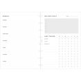 thumbnail image 1 of Filofax Refillable Notebook Refill, A5 Size, Wellness Trackers Pack, White Paper, 8.26" x 5.82", 56 Sheets (B152033), 1 of 5