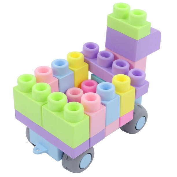 Baby Soft Blocks Educational Soft Stacking Building Blocks Attract Attention 37pcs For 18 Month Old For Nursery