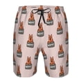 thumbnail image 3 of Fotbe German Shepherd Dog Trajes de Baño Estampados para Hombre, Shorts de Verano de Secado Rápido, Ropa de Playa, Bañadores-XX-Large, 3 of 6