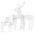 thumbnail image 1 of Outdoor 299 LED Lit Christmas Reindeer Family 3pc Set, Multicolor, 1 of 1