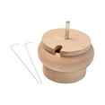 thumbnail image 2 of Wooden Bead Bowl Set Bead Stringing Tool, Bead Holder, DIY Making Bead for Bracelets DIY Arts Crafts without bead, 2 of 8