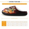 thumbnail image 2 of Power Rangers Slippers for Kids, Cute Soft Plush Anti-slip Fluffy Fuzzy House Slippers Warm Soft Plush Non-Slip Indoor Outdoor Slip-on Shoes for Boys Girls, 2 of 8