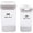 DOG White, variant on Cat Food and pet Cat Treats Storage Container-Clear Plastic-airtight Storage Canister Tins cookie pet jars(Two-piece set)