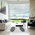 thumbnail image 6 of Ahgly Company Indoor Rectangle Patterned Platinum Gray Area Rugs, 2' x 3', 6 of 6