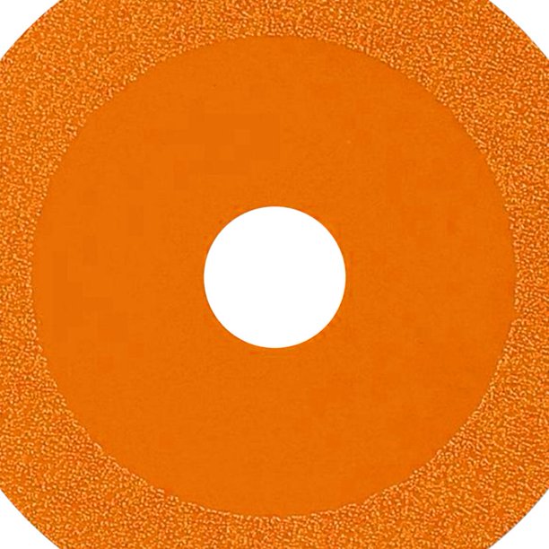 Disco de corte de vidrio de 100 mm Disco de molienda de jade afilado para bricolaje (naranja) Likrtyny Para estrenar