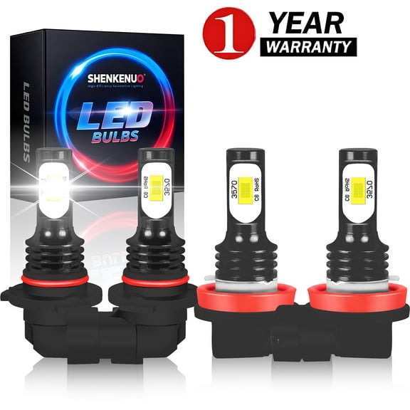 For Honda CR-V 2015-2019 6000K Combo LED Headlight High Low Beam Bulbs Kit