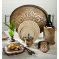 thumbnail image 4 of Wood w/inlay honey/jelly jar, 4 of 4