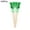 Green, variant on 100 Pcs Cocktail Picks, 5.9 inch Firework Foil Frill Firework Cupcake Picks, Cupcake Topper Toothpicks for Cake Christmas Hawaiian Party Supplies