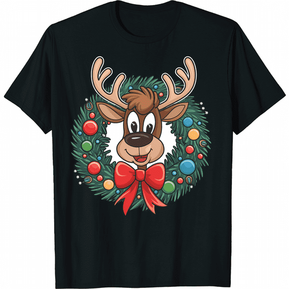 African American Santa Christmas Party Fun T-Shirt