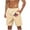 Khaki, variant on cllios American Flag Swimming Trunks for Men Big and Tall 4th of July Quick Dry Board Shorts Elastic Waisted Beach Shorts with Pockets Workout Drawstring Swim Shorts