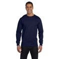 thumbnail image 4 of Hanes T-Shirts à Manches Longues Col Rond ComfortSoft pour Hommes, Lot de 4, TG, Marine, 4 of 4