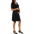 thumbnail image 2 of Women's 3/4-sleeve Maternity Dress, 2 of 4