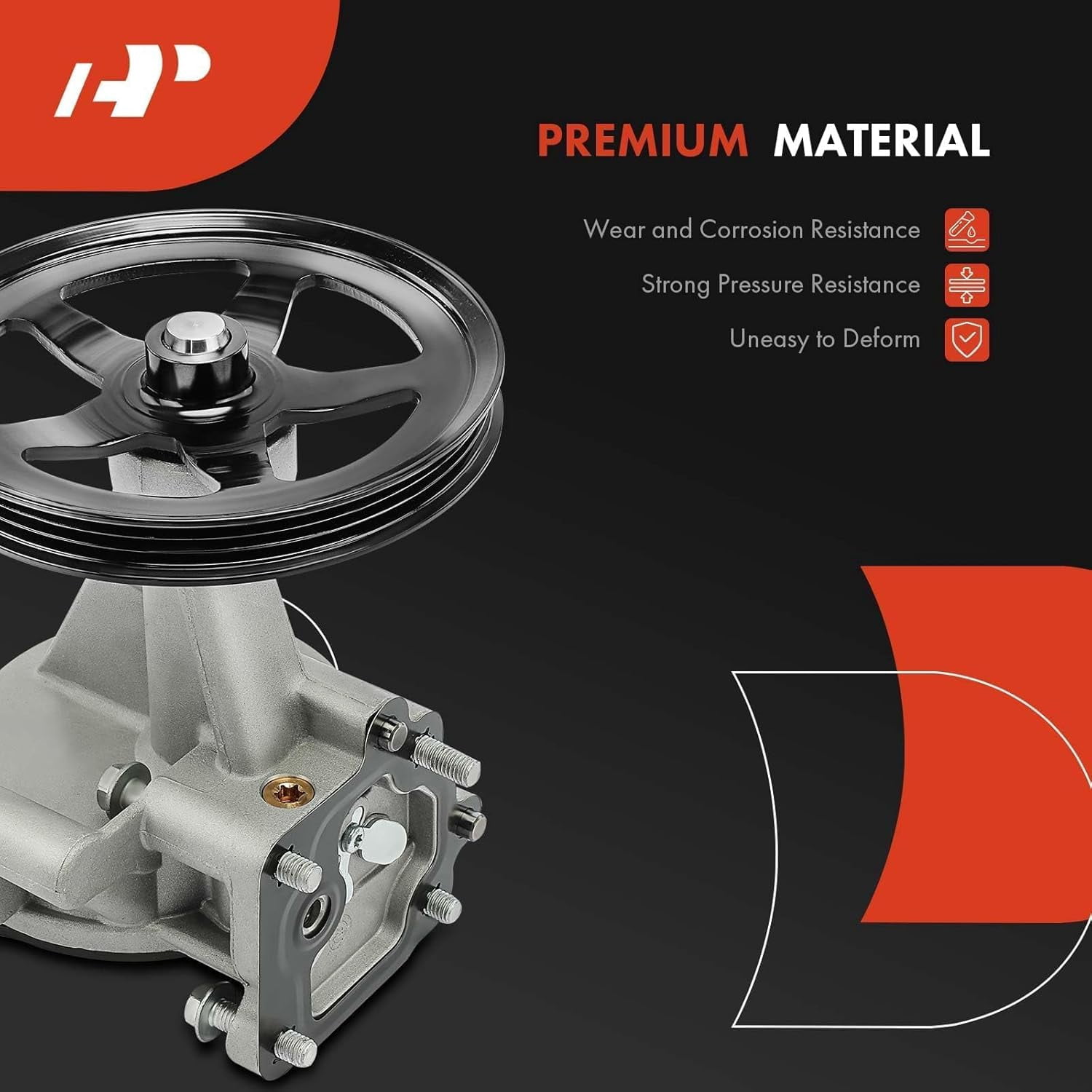 A-Premium Vacuum Pump Compatible with Select Cadillac, Chevy and GMC Models - Escalade, Escalade ESV, Silverado 1500, Silverado 1500 LD, Suburban, Tahoe, Sierra 1500, Sierra 1500 Limited, Yukon XL