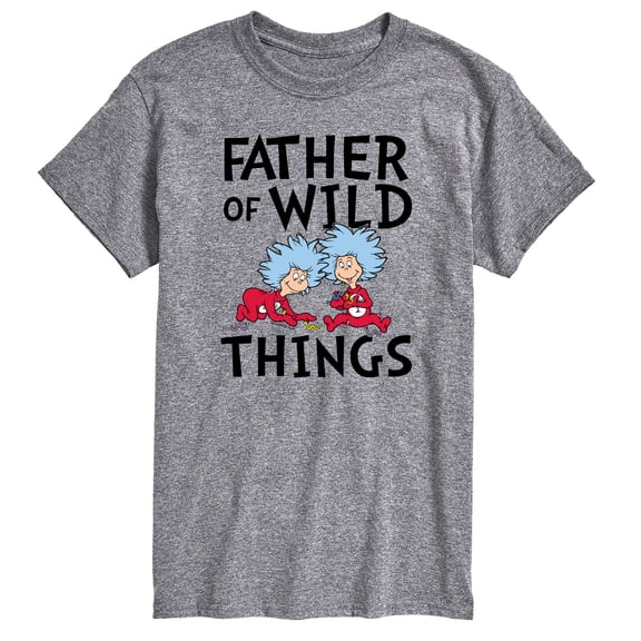 Dr. Seuss - Father of Wild Things - Men's Short Sleeve Graphic T-Shirt