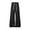 Black, variant on Men's Mesh-Panel Wide-Leg Pants, Elastic-Drawstring Waist with Relaxed Fit for Sporty Casual Looks Black M