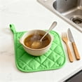 thumbnail image 2 of 5Pcs Kitchen Pot Holders Set Heat Resistant Pure Cotton Potholders Kit Trivets Large Coasters Hot Pads Pot Holders for Everyday Cooking and Baking by 7.1 x 7.1 Inch, 2 of 6