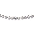 thumbnail image 3 of 925 Sterling Silver Rhodium 7-8mm Grey Freshwater Cultured Pearl Necklace 20 Inch, 3 of 5