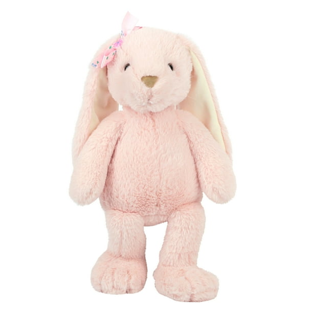 Way to Celebrate Easter Long Ears Bunny Plush ToyPink