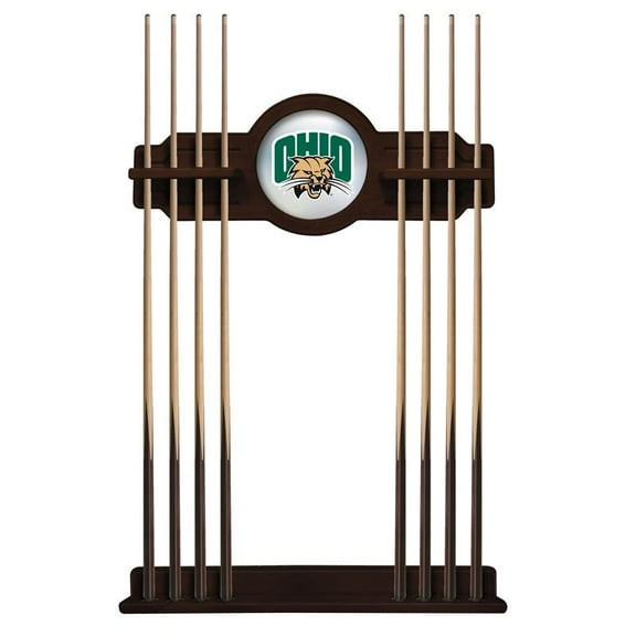 Holland Bar Stool Ohio University Cue Rack in English Tudor Finish