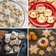 thumbnail image 2 of Cortador de galletas de 12 piezas, centro de flores, estrella, galleta, cortador de molde de Metal de acero inoxidable, cortador de galletas de Navidad para hornear en la cocina, 2 of 5
