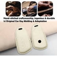thumbnail image 5 of Key Fob Cover Compatible with Fit for Volkswagen Golf 8 2020-2026 Keychain Case Holder Protector,A-Off White, 5 of 6