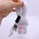 thumbnail image 3 of LLavero de muñeco de peluche de conejo hecho a mano, colgante de mochila de coche, colgante de abrazo, accesorios de mochila escolar, regalos de cumpleaños, 18cm, 3 of 4