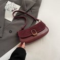 thumbnail image 2 of Bolso Hombro Cruzado para Mujeres Colgando Pu Del Bolsillo Cierre Interno El, 2 of 9