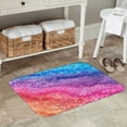 thumbnail image 7 of Susaid Rainbow Glitter Cute Print Doormat,Porch Decor,Housewarming Decor Gift Doormat,Funny Flannel Floor Mat,Funny Doormat 24x16 Inch, 7 of 7
