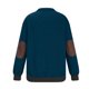 thumbnail image 3 of Blusa y camisa de manga larga con cuello alto para hombre, informal, con retazos, con cremallera y manga larga, 3 of 4