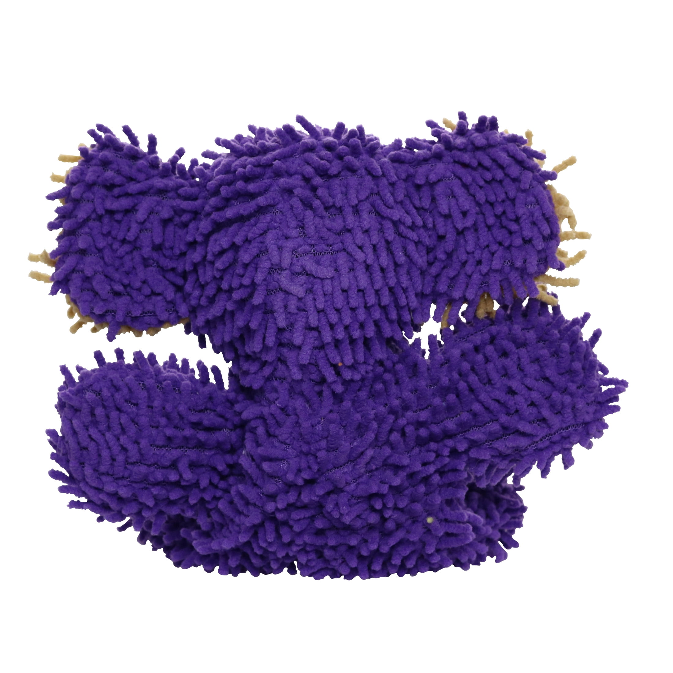 Mighty Jr Microfiber Ball Elephant Durable Squeaky Plush Dog Toy